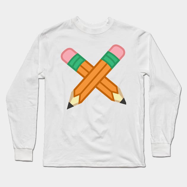 Scribble Dee cutie mark Long Sleeve T-Shirt by CloudyGlow